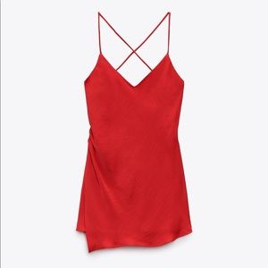 Zara Red Camisole Tank